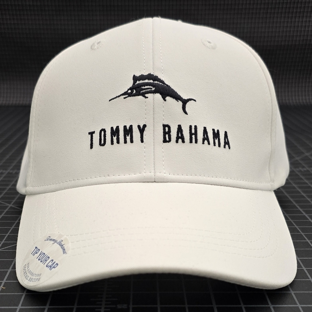 TOMMY BAHAMA MARLIN CAP - WHITE